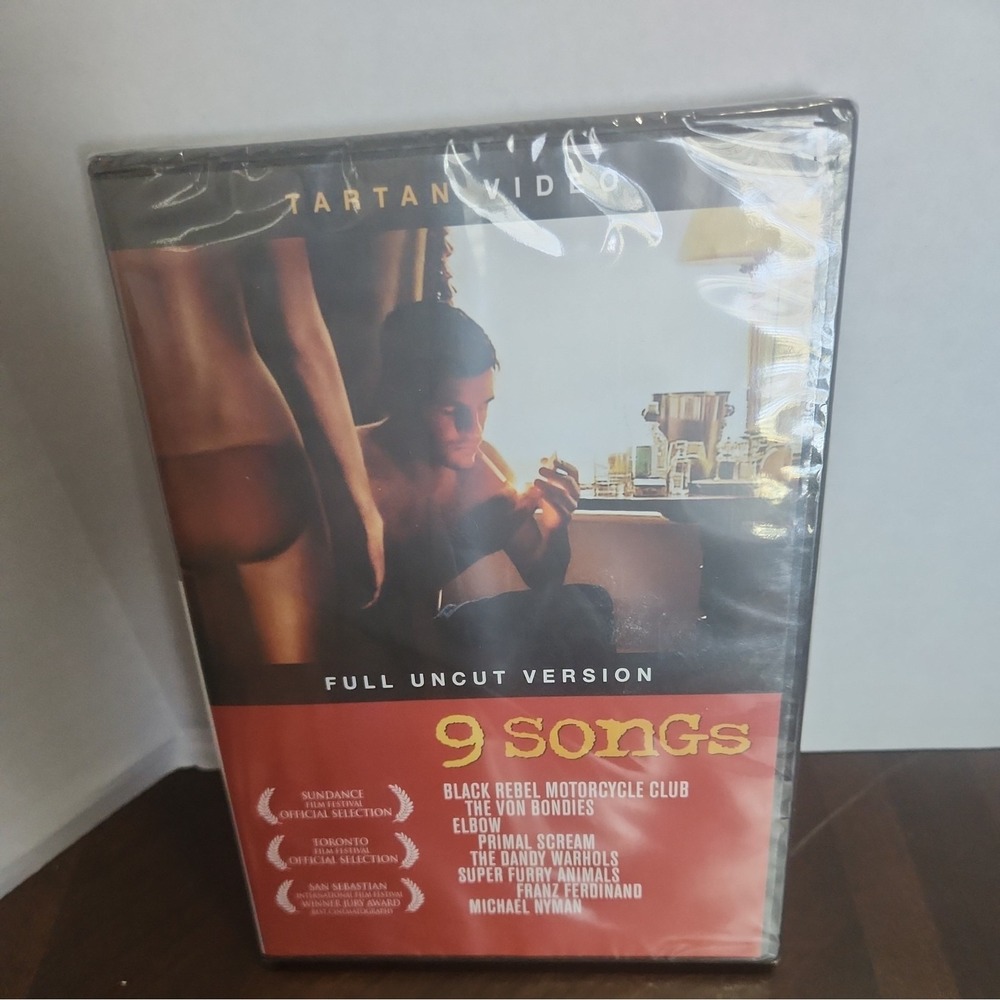 9 Songs (DVD, 2005, Erotic Music Drama US Reg 1 Unrated Full Uncut Version) OOP